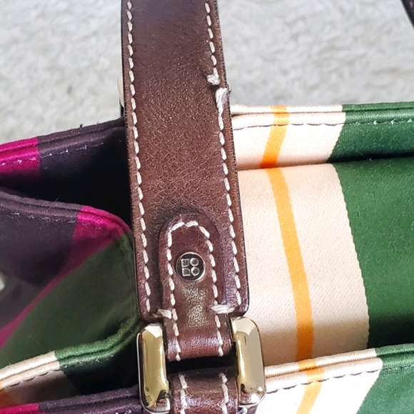 Kate Spade Striped Structured  Purse - Picture 8 of 8